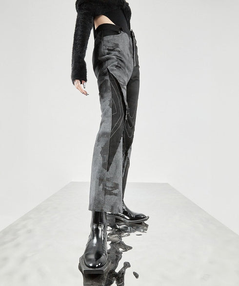 Cropped Flare Pants